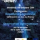 affiche officielle de la nuit est belle adaptée avec l'animation du 9 octobre 2026 à Douvaine