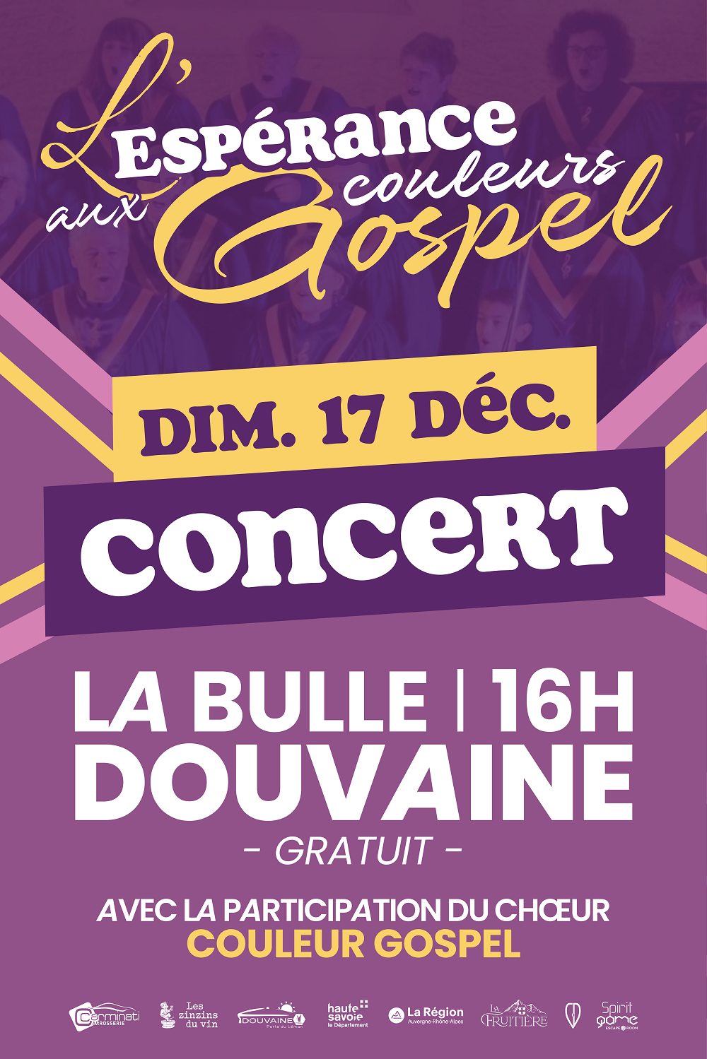 Concert de Noël de l’Harmonie Espérance Douvainoise