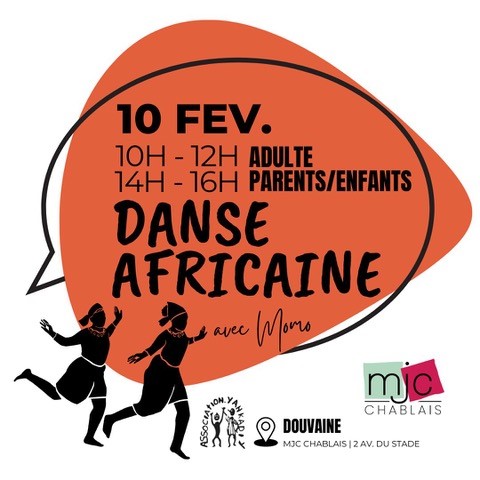 RDV du samedi de la MJC / Danse africaine
