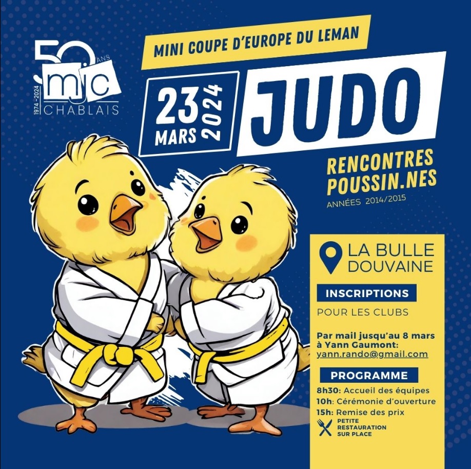 Mini coupe d’Europe du Léman – Judo