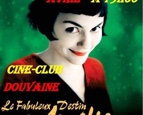 affiche du Fabuleux destin d'Amélie Poulain adaptée à la séance du 16 avril à Douvaine