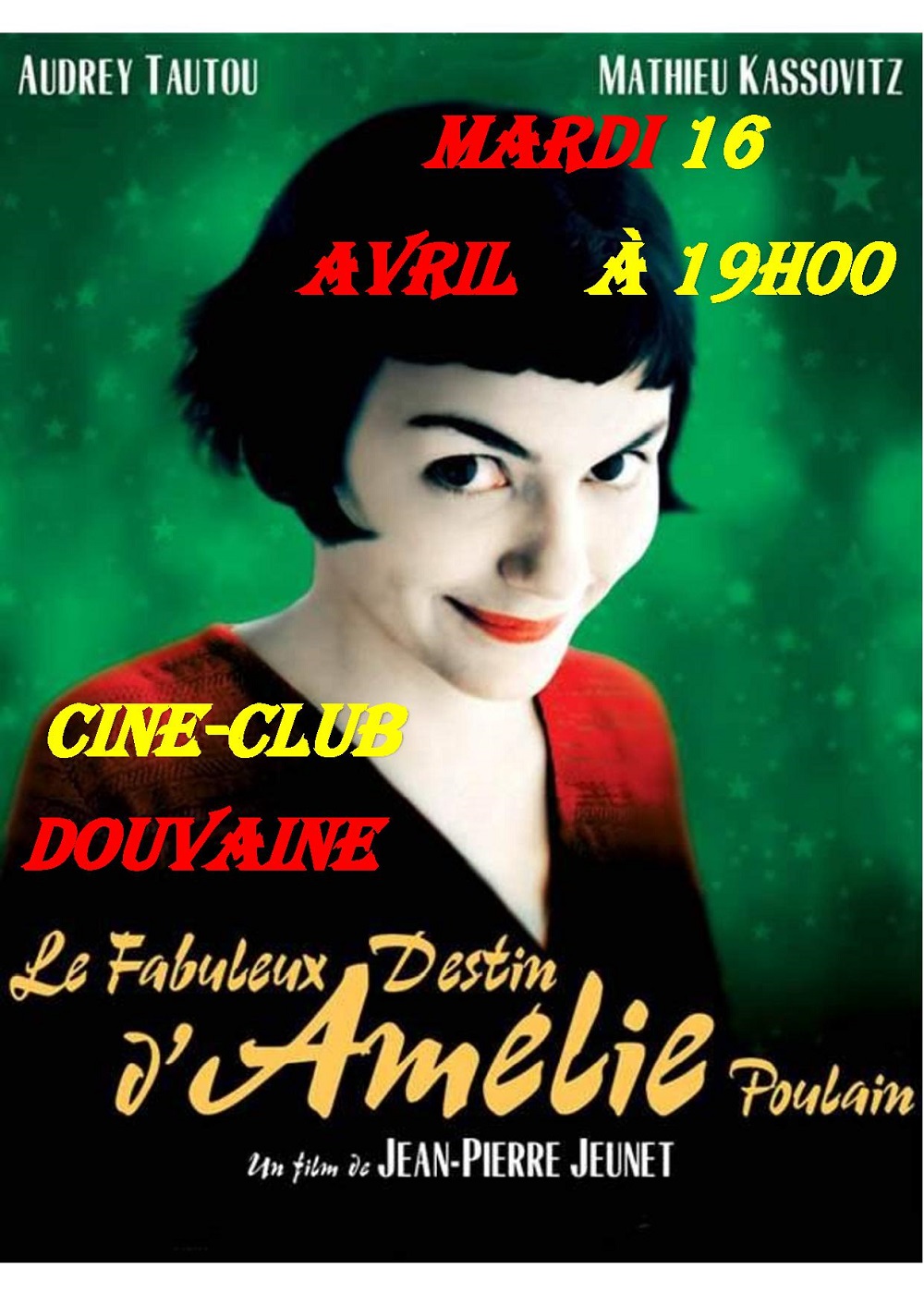 Ciné Club : Le fabuleux destin d’Amélie Poulain