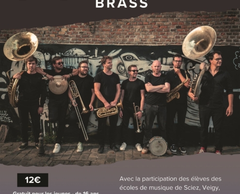 Affiche du concert Big Funk Brass le 24 mai 2024