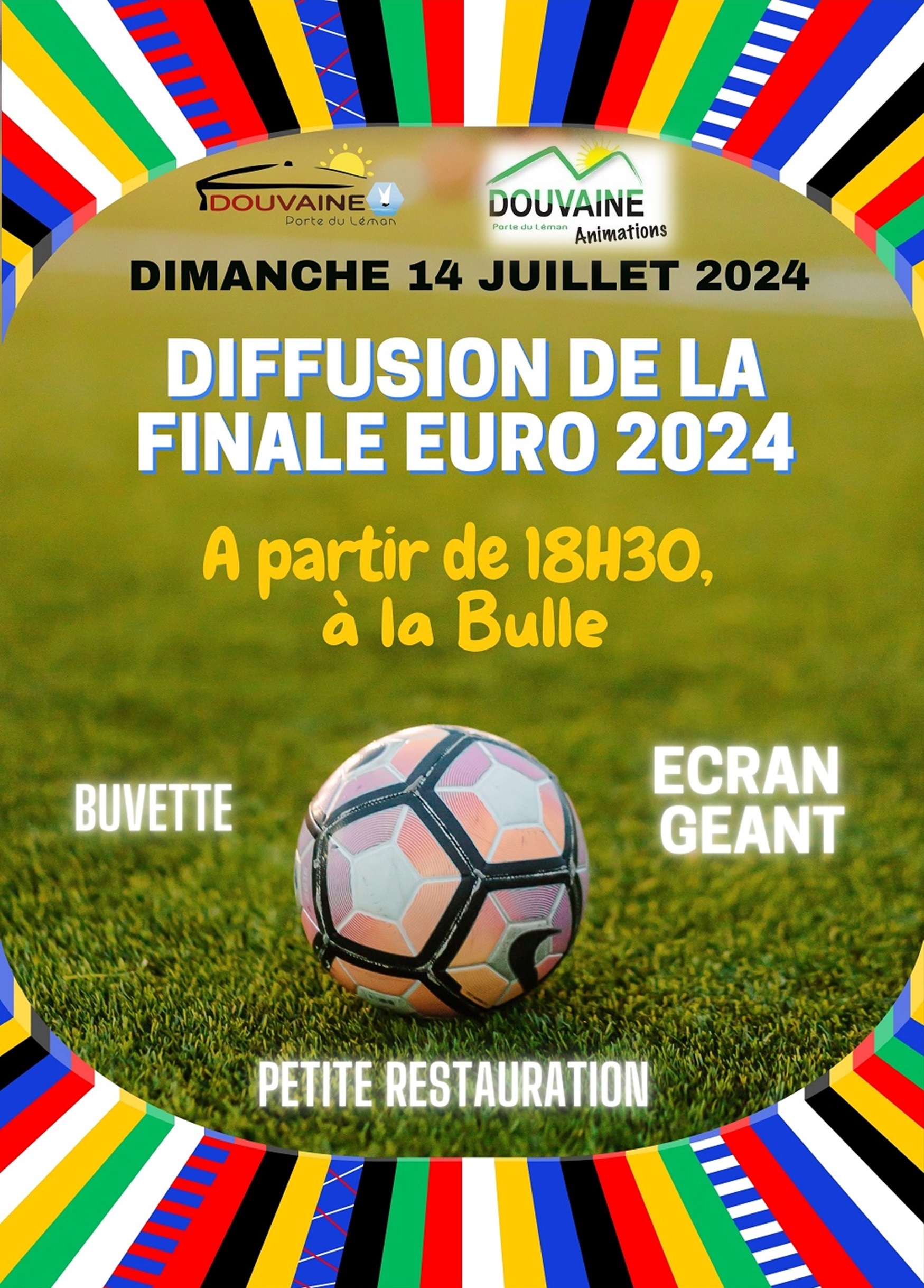 Diffusion de la finale Eurofoot 2024