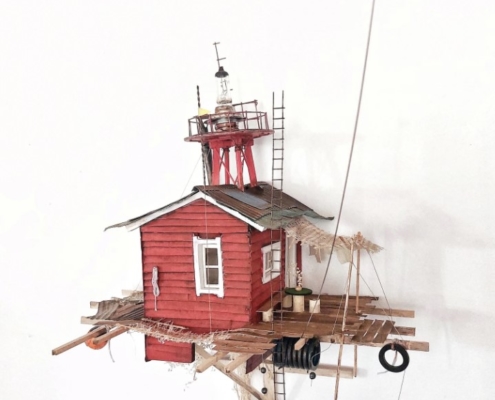 Photo de la cabane "petit phare et cerf volant"