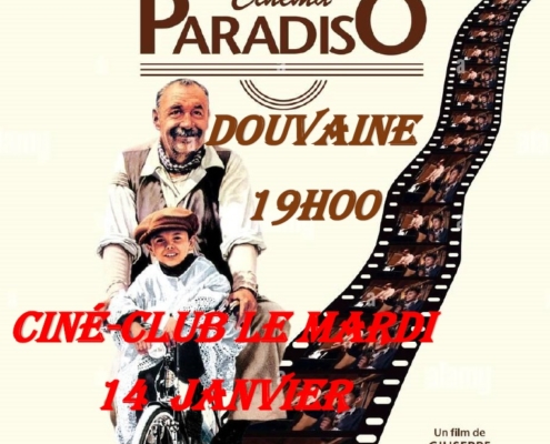 Affiche du film Paradiso avec la date de projection du mardi 14 janvier 2025 à l'Espace Cinéma de Douvaine
