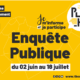 visuel de l'enquête publique PLUi HM sur le site de Thonon Agglomération