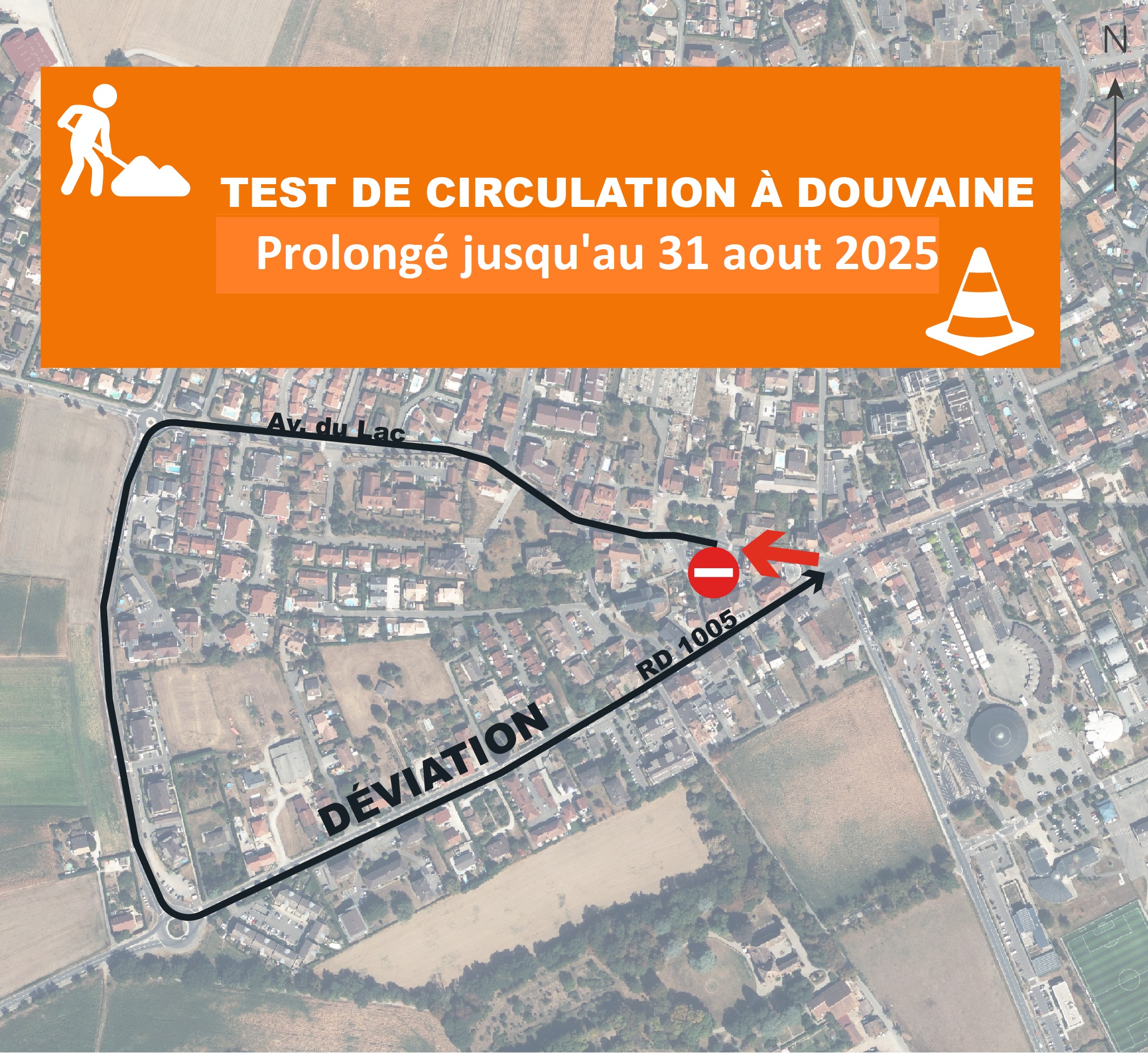Test de circulation - Ville de Douvaine