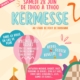 affiche officielle du Sou des Ecoles pour la kermesse du 28 juin de 11h à 17h au stade de Douvaine