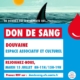 Affiche don du sang du 15 juillet 2025 "donnez votre sang mais pas à n'importe qui"