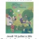 Affiche de la veillée contes du 10 juillet à 20h aux Granges de Servette