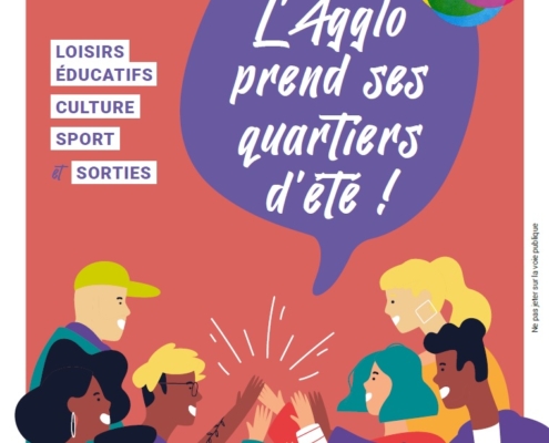 Affihe des Quartiers d'été de Thonon Agglo du 25 juin au 30 août 2025