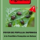 affiche alertant sur la proximité du Scarabée japonais en suisse voisine