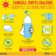 affiche qui rappelle les bonnes pratiques en cas de canicule