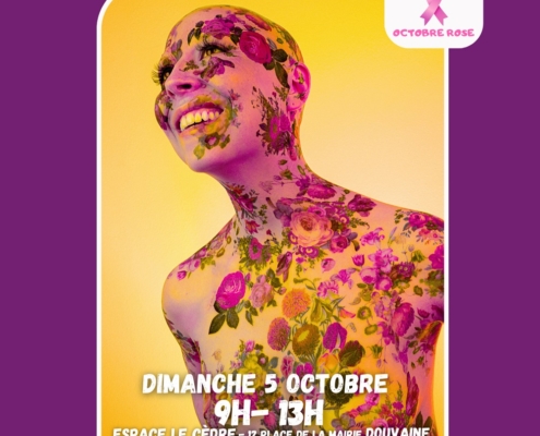 Affiche pour l'Exposition "les kraneuses qui t'étonnent" le dimanche 5 octobre 2025 de 9h à 13h à l'Espace le Cèdre de Douvane