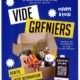 Affiche pour le Vide Grenier du Don du Sang le dimanche 12 octobre 2025 à la Bulle de 8h à 17h