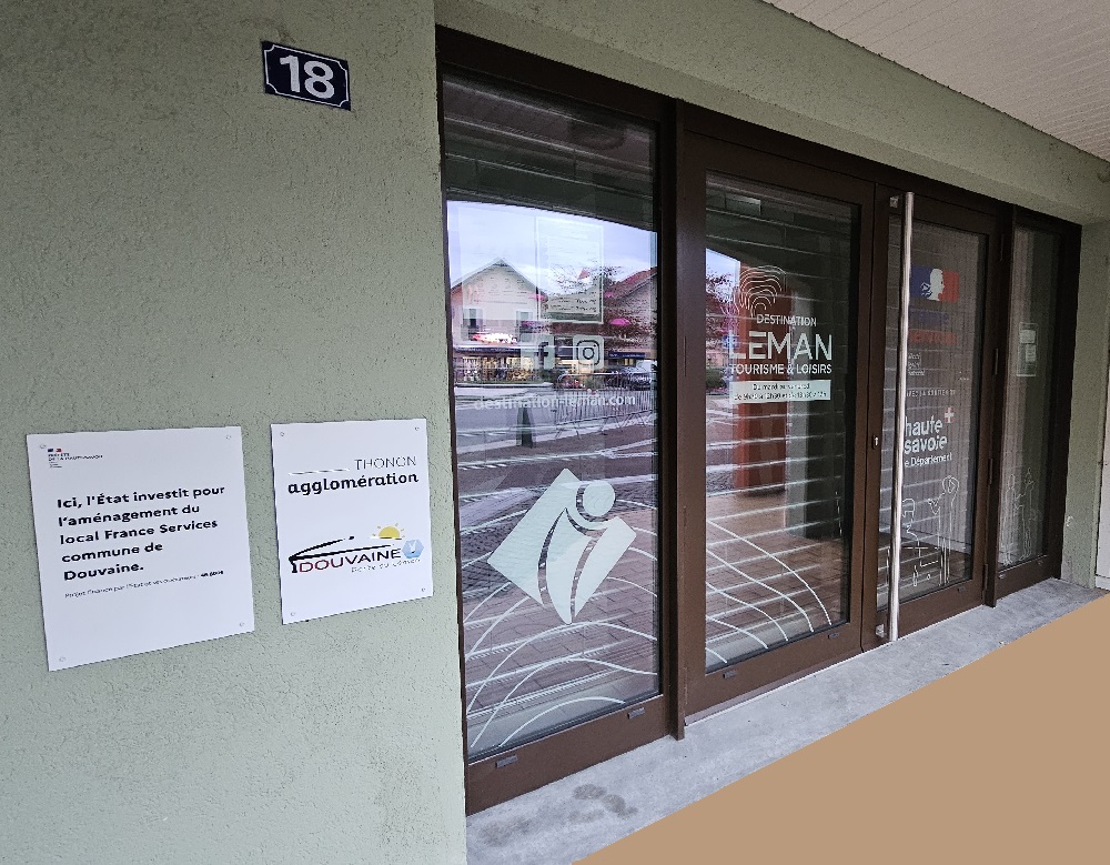 Photo Office de Tourisme Douvaine photo de la deventure du local de Thonon Agglomération à Douvaine - Office de Tourisme Destination Léman et France Services