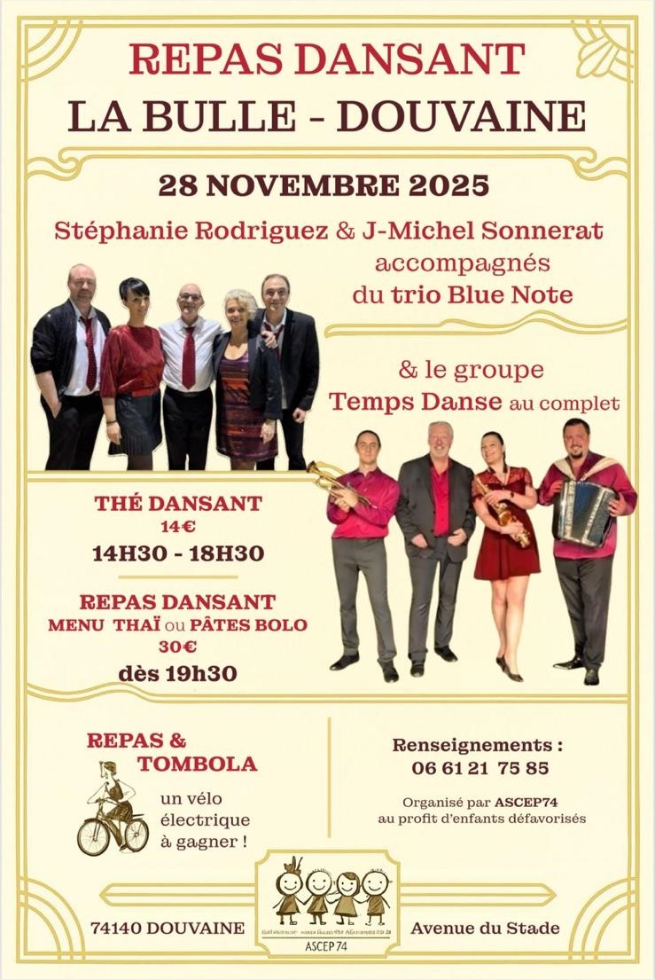 Repas et Thé Dansant