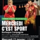 Affiche des chemins de traverse pour le spectacle "Mercredi c'est sport le 21 janvier 2026 à 10h30 à la salle Coteau