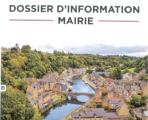 page de garde du dossier d'information free mobile - antenne de la caserne des Pompiers Douvaine