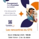 Affiche du Groupement transfrontalier européen qui vient à la rencontre de la population le mardi 3 février 2026 à 18h30 en salle Voiron - EAC - 2, Avenue du Stade à Douvaine