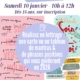 affiche de l'atelier visionboard à la médiathèque samedi 10 janvier 2026 de 10h à 12h