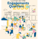 Affiche pour le contrat de Ville Engagements Quartiers 2024-2030 avec le soutien de Thonon Agglo