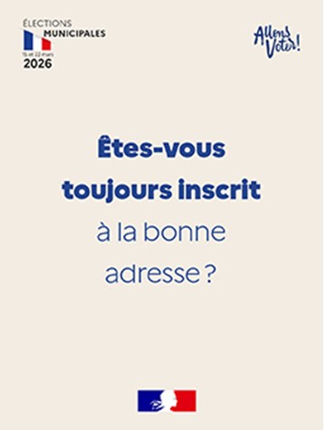 Etes vous toujours inscrit ? et à la bonne adresse ? suivez ce lien pour vérifier