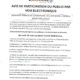Page de l'avis de participation du public par voie électronique Permis de construire lieu-dit sous le bois et sous Chilly sud pour la construction d'un lycée. Procédure du 16 mars au 16 avril 2026 inclus
