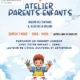 Affiche pour un atelier parents-enfants de -3ans le samedi 7 mars2026 de 9h30 à 11h30 à la Maison de l'enfance (6, Allée de la Colline à Douvaine). entrée libre et gratuite. "Partager un moment ludique avec votre enfant autour de l'éveil culturel et artistique". on voit un enfant avec de la peinture sur les mains qui en fait les empreintes sur une feuille. logos REAAP74, ville de Douvaine, crèche sucre d'orge et RPE.