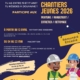 affiche proposant aux jeunes entre 15 et 17 ans les chantier jeunes de Douvaine. La commune leur proposent 1 semaine de travail rémunéré et encadré en juillet 2026. Renseignements à l'info jeunes Douvaine 04 50 35 62 29
