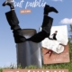Affiche pour le spectacle jeune public "sous les papiers ... la plage !" le mercredi 6 mai 2026 à la Bulle de Douvaine de 16h à 16h45