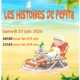 affiche pour les lectures de Pépita le samedi 27 juin dès 9h30 pour les 4/5 ans