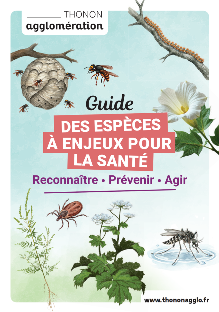 Guide des espèces à enjeux pour la santé - reconnaitre - Prévenir - Agir