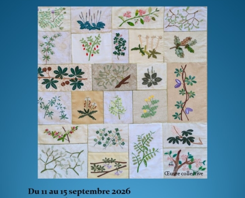 L'association les Brocatelles vous invite à son exposition "au fils du temps" du 11 au 15 septembre 2026 tout les jours de 14h à 18h à la Grange à Joseph - 45, Route du Crépy à Douvaine