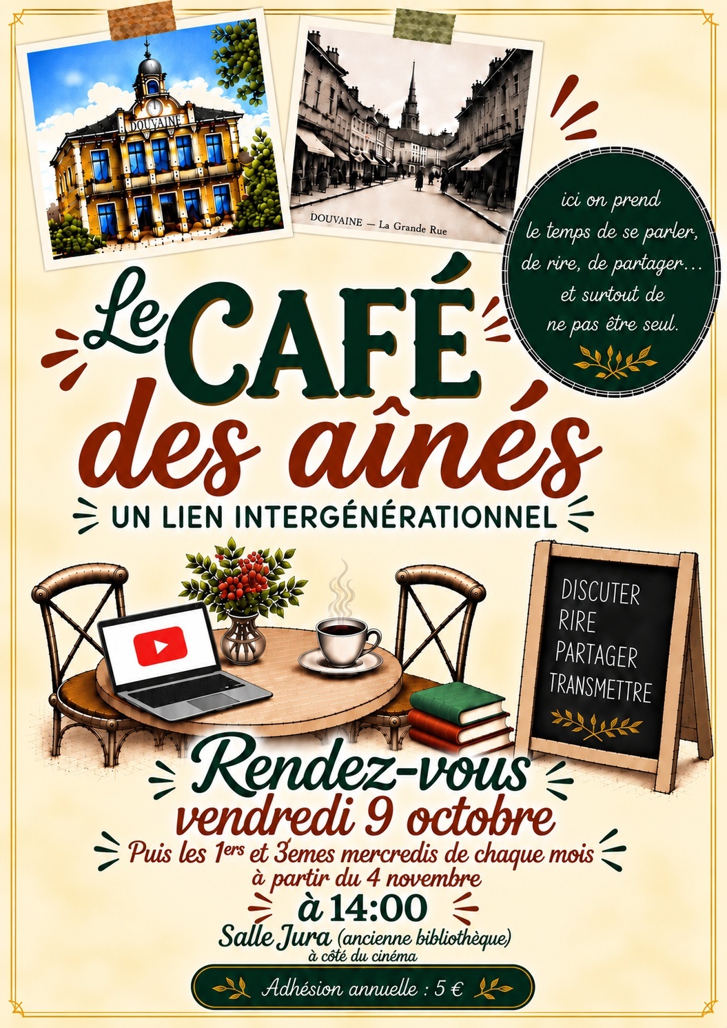 Inauguration du Café des Ainés