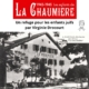 Affiche de la soirée conférence à la Médiathèque de DOuvaine sur le thème : 1943-1945 les enfants de la Chaumière - refuge pour les enfants juifs. Date vendredi 18 septembre 2026 à 19h