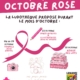 affiche pour octobre rose avec les animations de la ludothèque