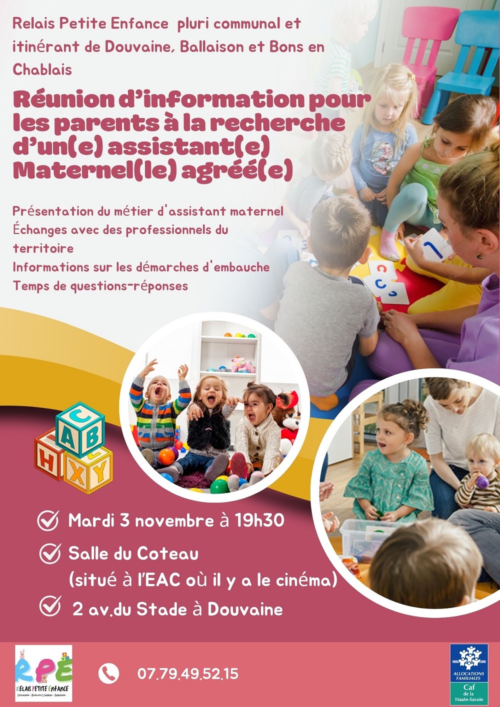 Reunion d’information RPE 3 nov 2026