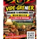 Affiche pour le vide-grenier du foot du dimanche 15 novembre 2026 à la Bulle de 8h30 à 17h